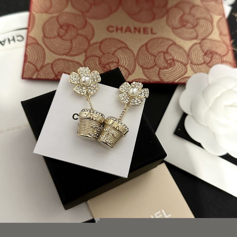 Ch*el earrings